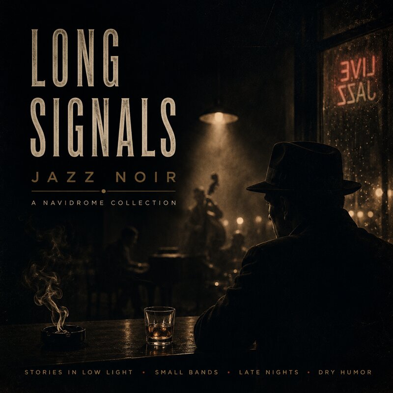 Album cover: Instrumental Jazz Noir 01