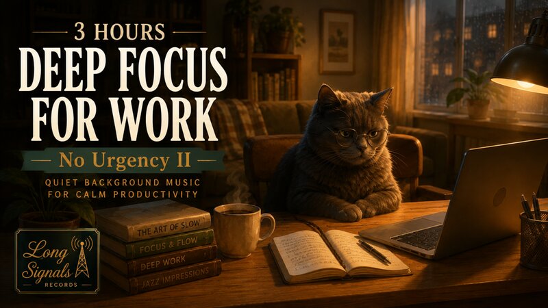 Album cover: Quiet Deep Focus